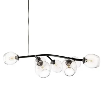 Vine Chandelier Black