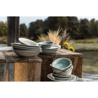 Belmont Crackle Celadon Dinnerware