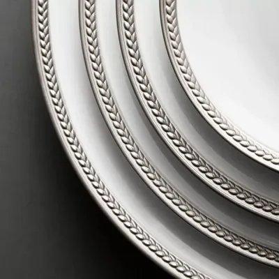 Soie Tressee Platinum Dinnerware