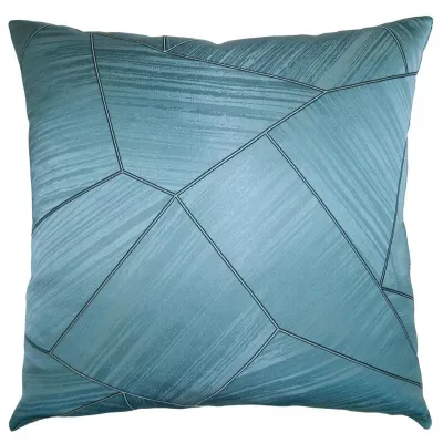 Carnival Teal 20 x 20 in Square Pillow