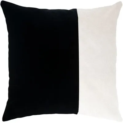 Avenue Black White Pillow