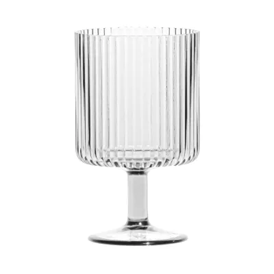 Mesa Acrylic Stacking Goblet, Clear, 15 oz.