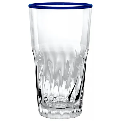 Cantina Acrylic Jumbo Drinking Glass, Blue, 19 oz.