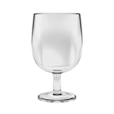 Simple Acrylic Stacking Wine Goblet, Clear, 8.6 oz.