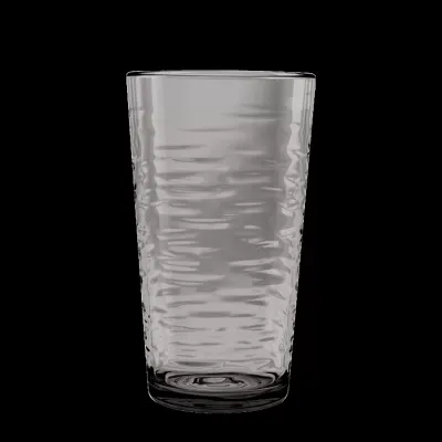Foundry Acrylic Jumbo Drinking Glass, Gray, 20.6 oz.