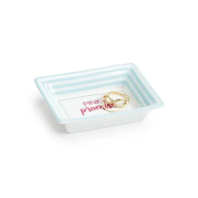Petite Wise Sayings Set of 12 Trinket Trays in Gift Box Porcelain