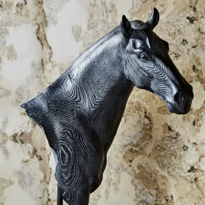 Horse Bust Sculpture