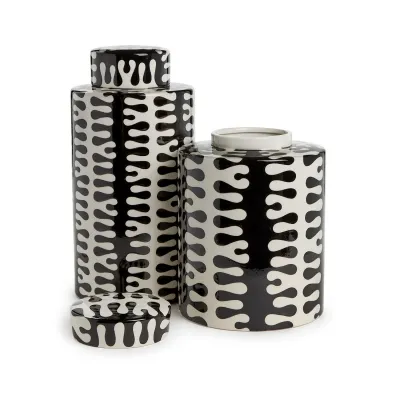 Set of Two Jigsaw Jars