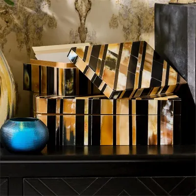Horn Covered Box Set of 2
