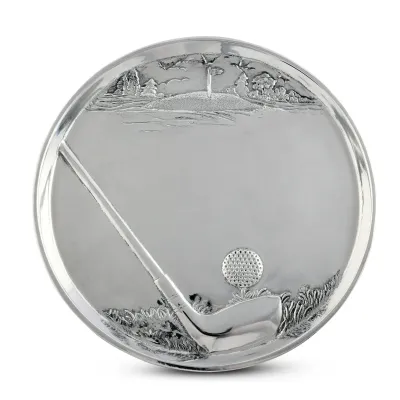 Golf Round Tray 12"