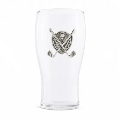 Golf Beer Pint Glasses Set of 4