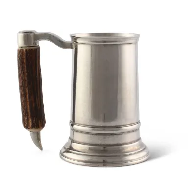 English Mug Faux Antler Handle