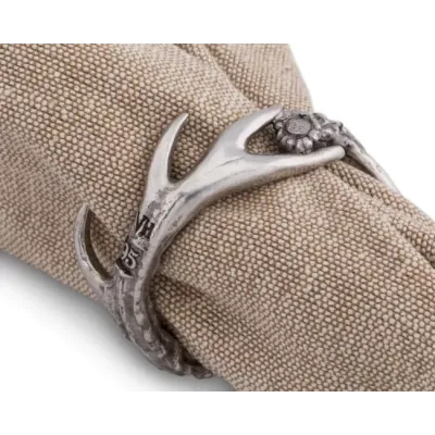 Lodge Style Antler Napkin Ring