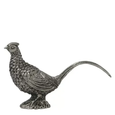 Morning Hunt Pewter Pheasants Salt And Pepper Set