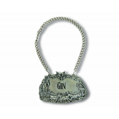 Morning Hunt Pewter Hunt Gin Decanter Tag