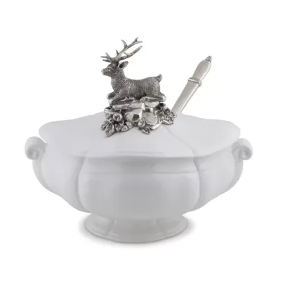 Lodge Style Stag Soup Tureen