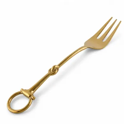 Bit Shiny Gold Stainless Steel Serving Fork