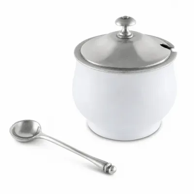 Classic Sugar Bowl and Spoon