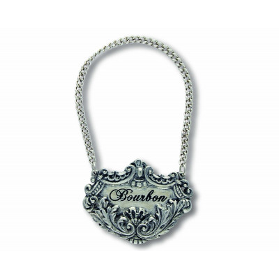 Medici Pewter Bourbon Decanter Tag