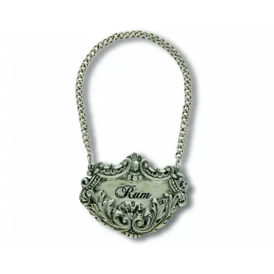 Medici Pewter Rum Decanter Tag