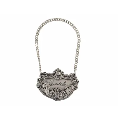 Medici Pewter Scotch Decanter Tag