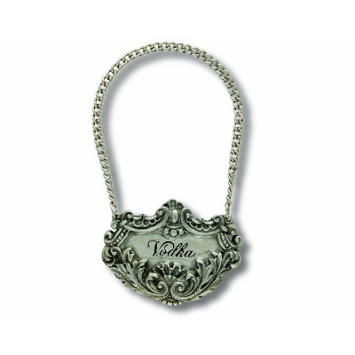 Medici Pewter Vodka Decanter Tag