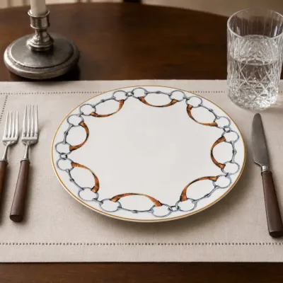 Wellington Bit Pattern Bone China Dinnerware