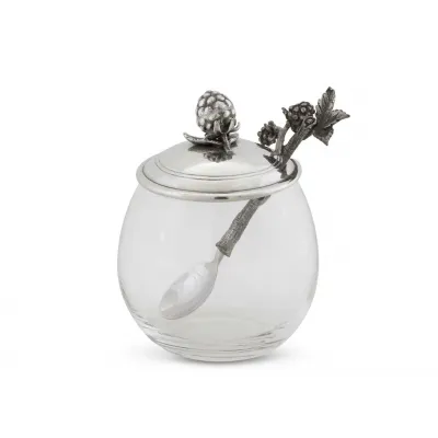 Farmer's Market Blackberry Jam Jar With Spoon