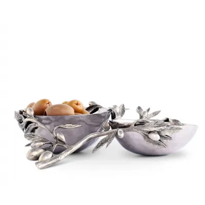 Olive Double Serving Bowl