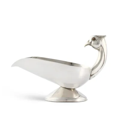 Pheasant Handle Stainless Steel Gravy/Sauce Server