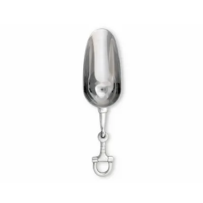 Equestrian Horse Bit Pewter Handle Ice Scoop