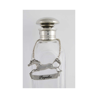 Sea And Shore Pewter Anchor Whiskey Decanter Tag