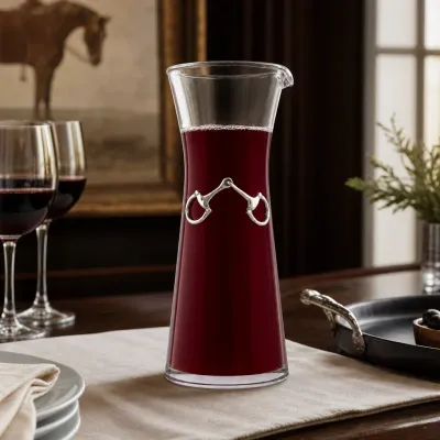 Equestrian Bit Wine Carafe 6.25 in.