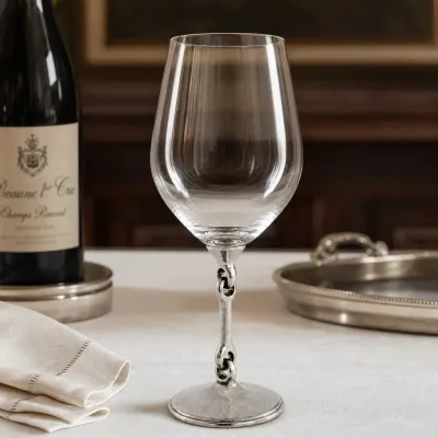Equestrian Bit Wine Glass