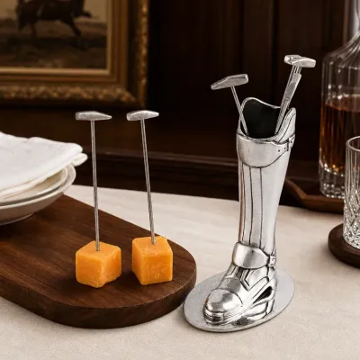 Polo Boot Cocktail / Cheese Picks