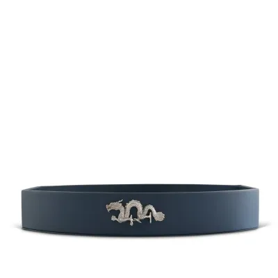Dragon Leather Blue Tray