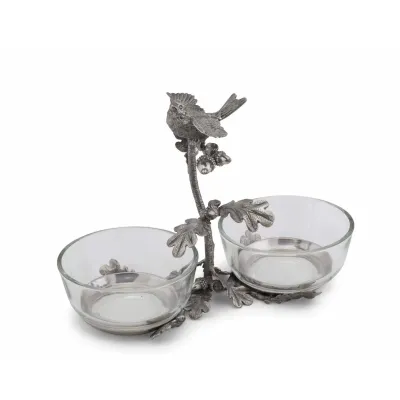Song Bird Double Condiment Bowl