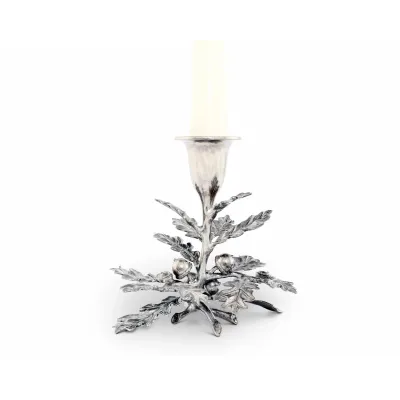 Majestic Forest Oak Leaf Candlestick - 1 Taper