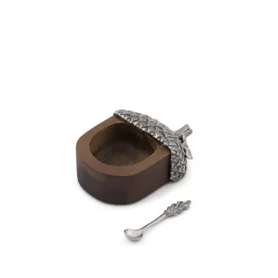 Majestic Forest Acorn Salt Cellar