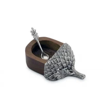 Majestic Forest Acorn Salt Cellar