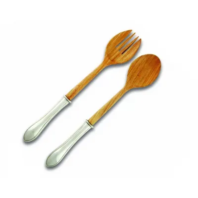 Medici Wales Pewter Handle Salad Server Set