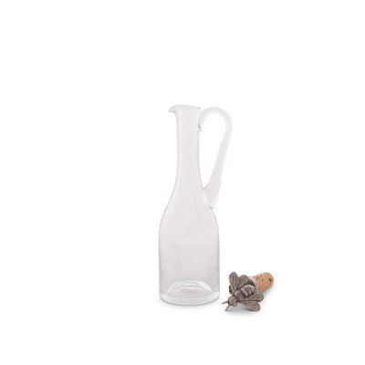 Arche Of Bees Cruet Bottle With Pewter Cork Stopper