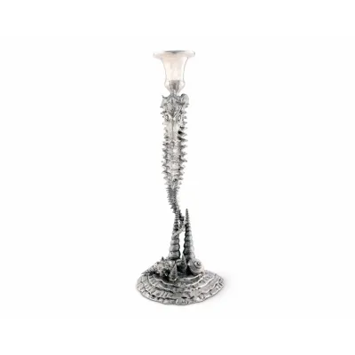 Sea And Shore Pewter Seahorse Candlestick