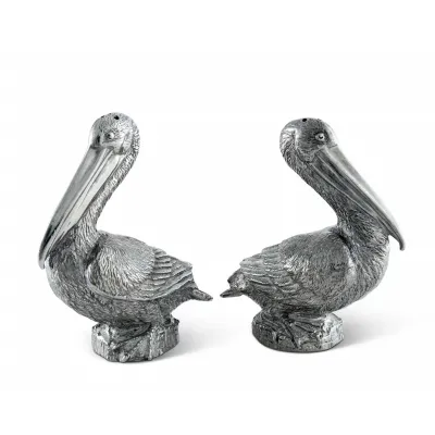 Sea And Shore Pewter Pelicans Salt And Pepper Set