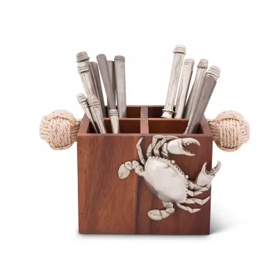 Sea And Shore Crab Flatware Caddy