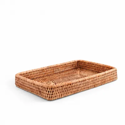 Catchall Tray Hand Woven Wicker Rattan