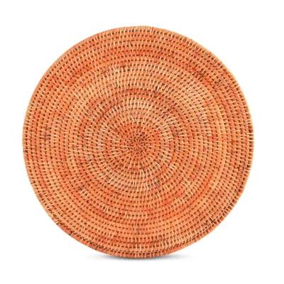 Wicker Rattan Round Placemat Set of 4