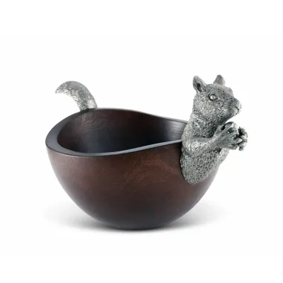 Woodland Creatures Squirrel Head And Tail Nut Bowl Small