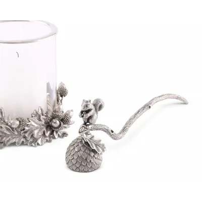 Woodland Creatures Pewter Squirrel Candle Snuffer