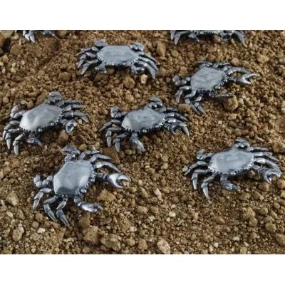 Sea And Shore Pewter Crab Place Card Holder